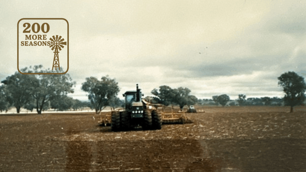 Sowing after the 1984 drought